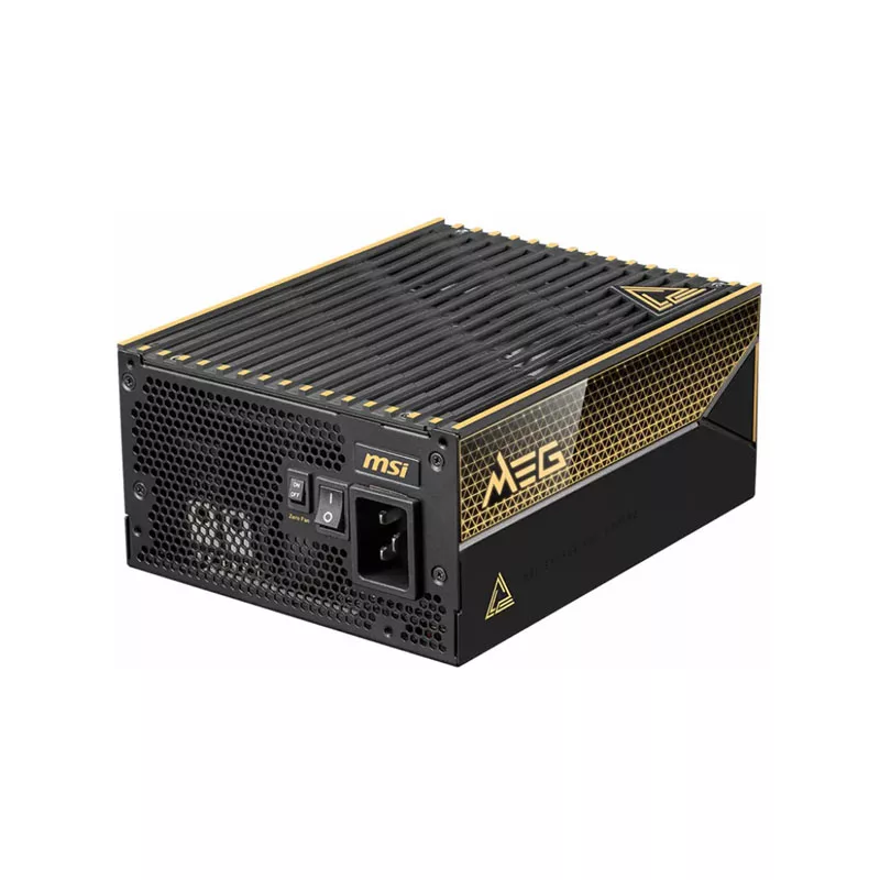 منبع تغذیه کامپیوتر 1600 وات ام اس آی مدل MEG Ai1600T Titanium PCIE5