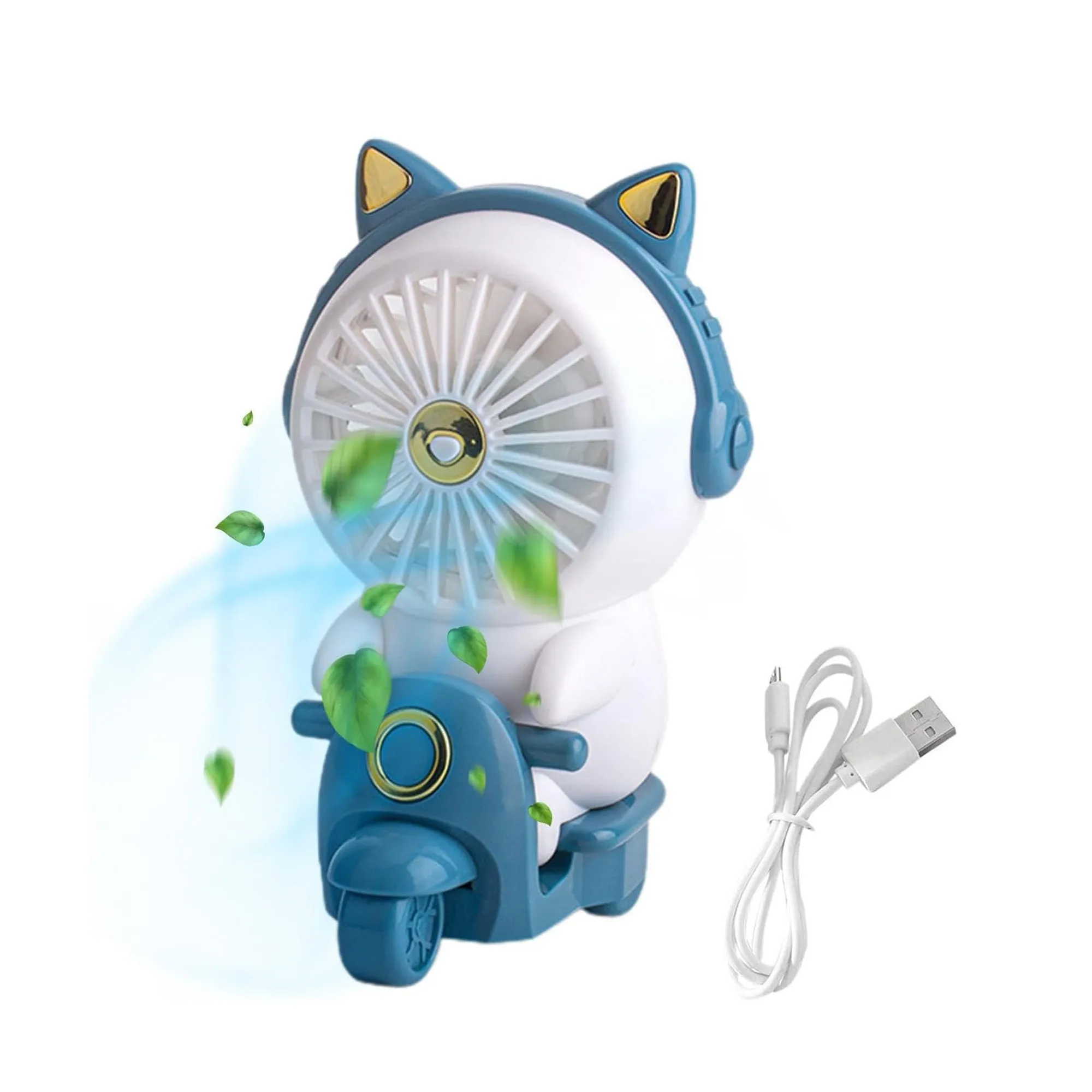 پنکه شارژی مدل اسکوتر ظرفیت ۳۸۰ میلی آمپر ساعت