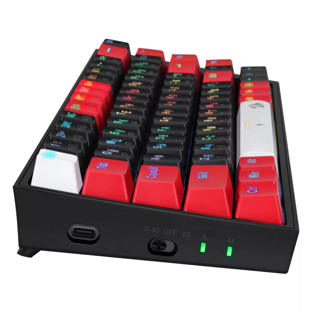 کیبورد مخصوص بازی ردراگون مدل Castor Pro K631RGB-PRO-BRW