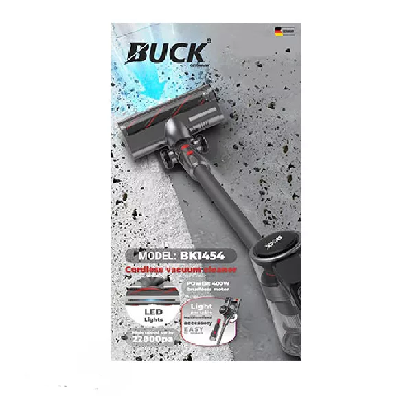 جارو شارژی عصایی باک مدل BK1454