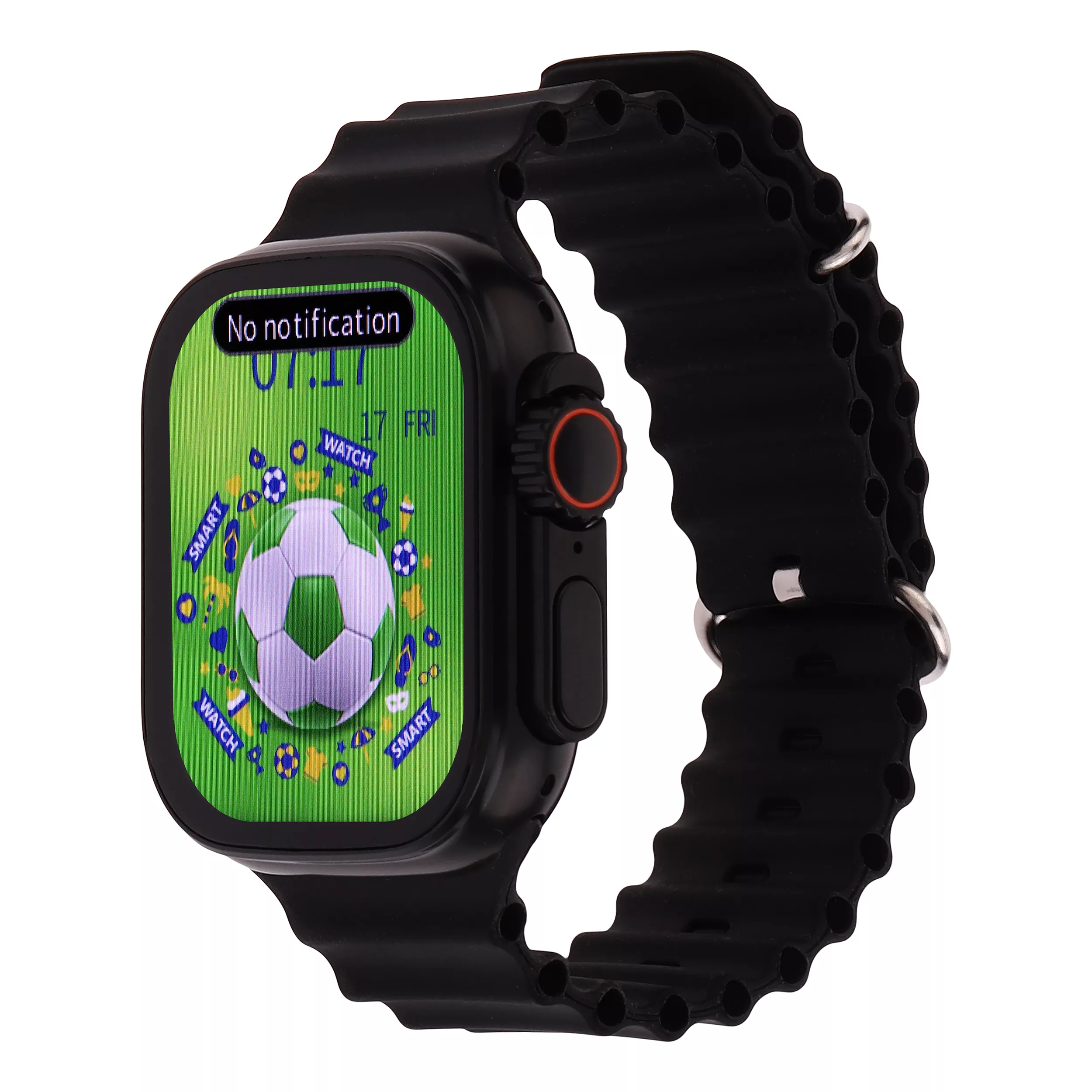 ساعت هوشمند 49 میلی متری کیکویر مدل KW28 ULTRA 3 با بند سیلیکونی