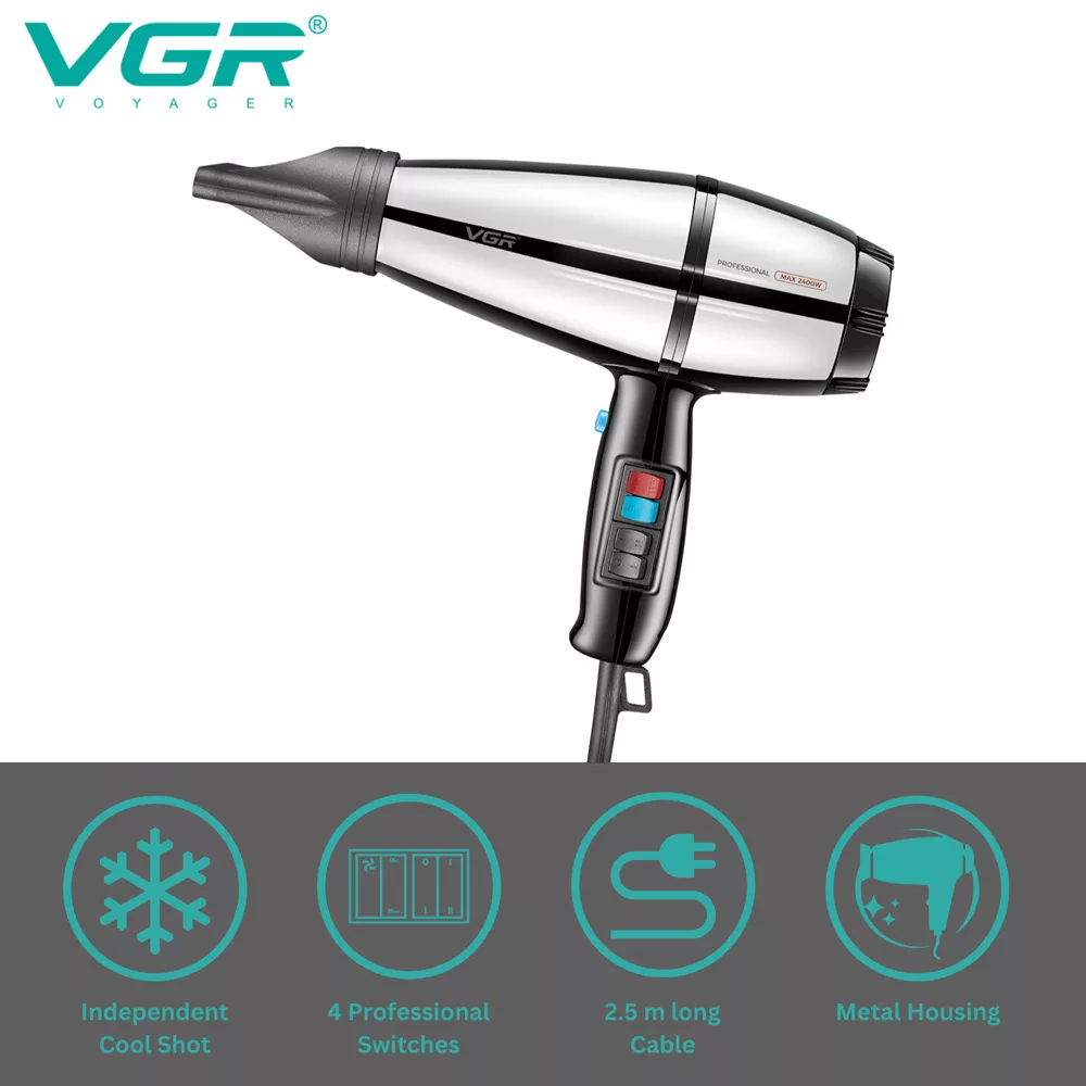 سشوار حرفه ای وی جی ار مدل 466