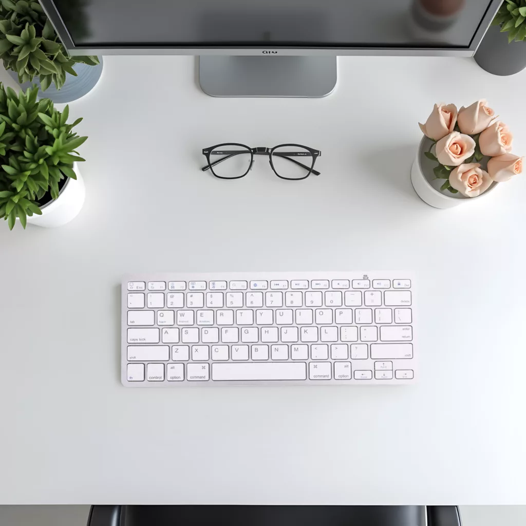 کیبورد بی سیم مدل BK3001 ، سوئیچ سیزر، Tenkeyless