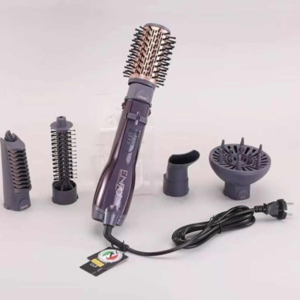 سشوار برس دار چرخشی 1500 وات انزو پروفیشینال مدل EN-4136