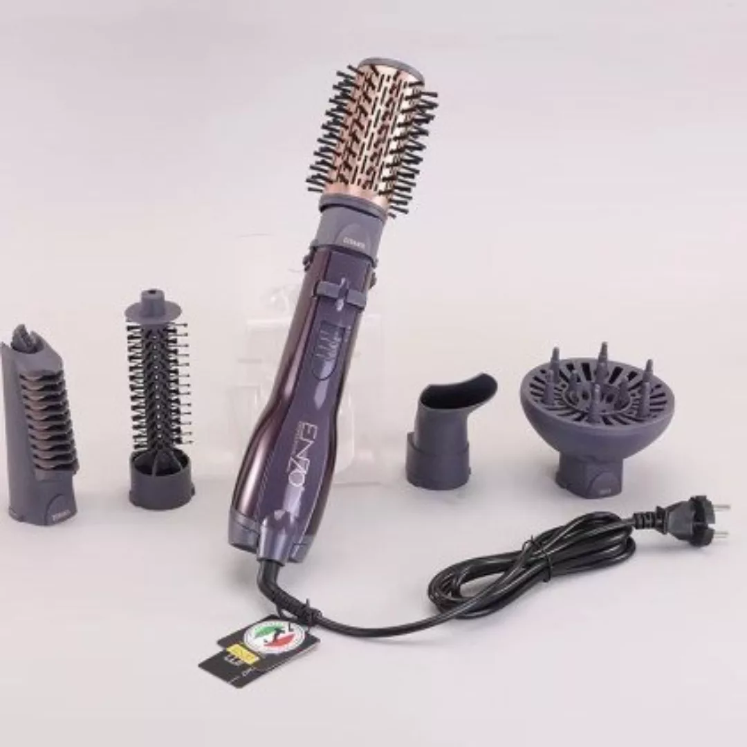 سشوار برس دار چرخشی 1500 وات انزو پروفیشینال مدل EN-4136