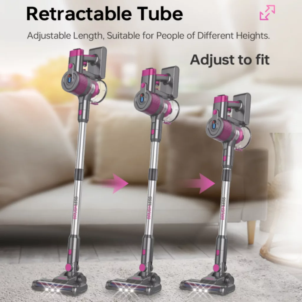 جارو شارژی عصایی دی اس پی مدل KD2044