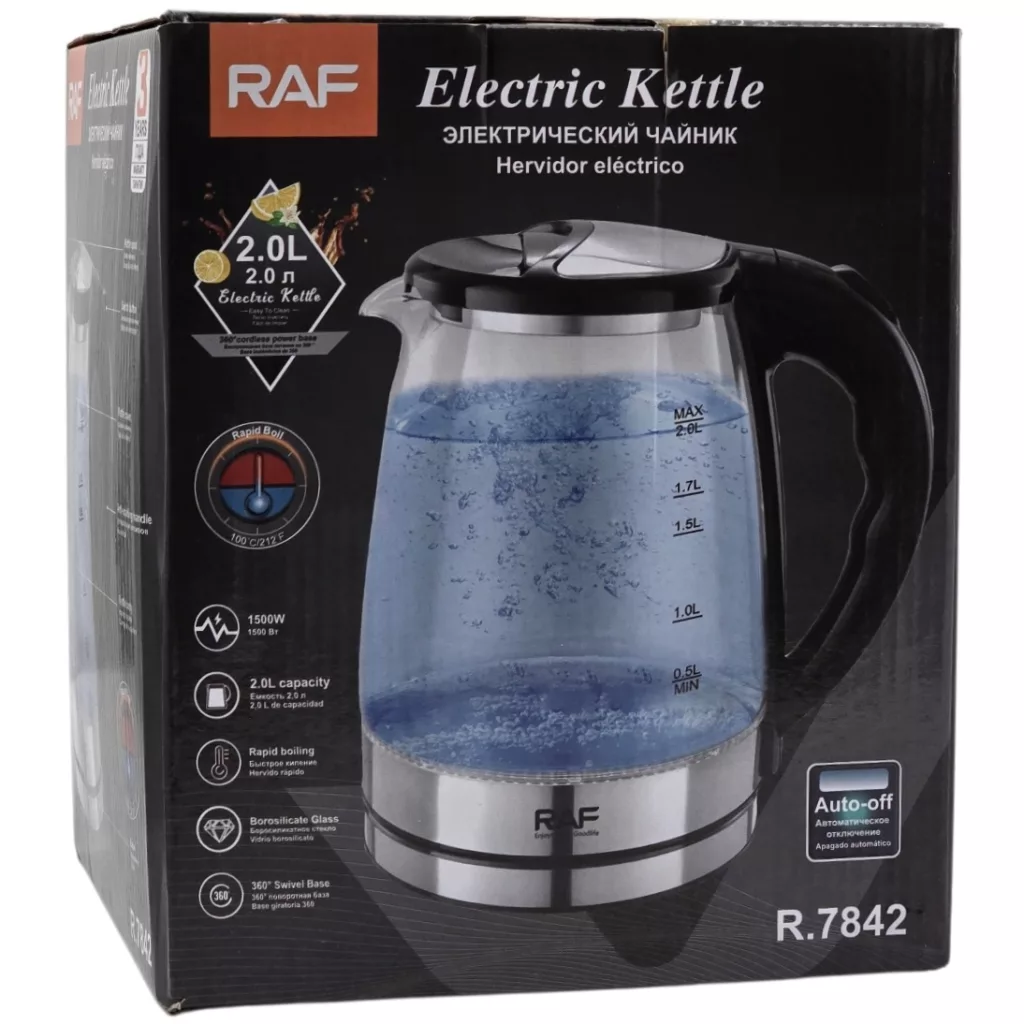 کتری برقی راف مدل R.7842 گنجایش 2 لیتر