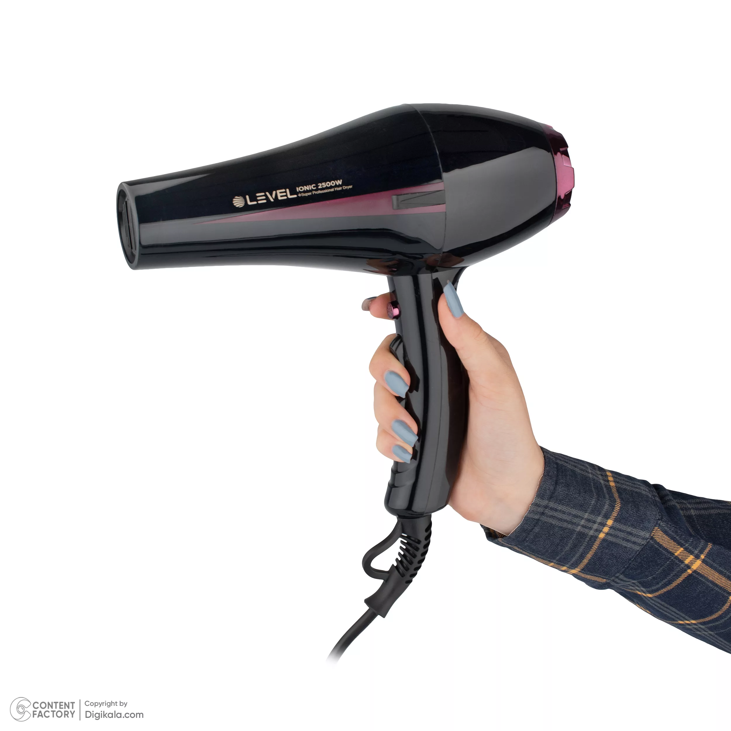 سشوار خانگی 2500 وات لول مدل 7222