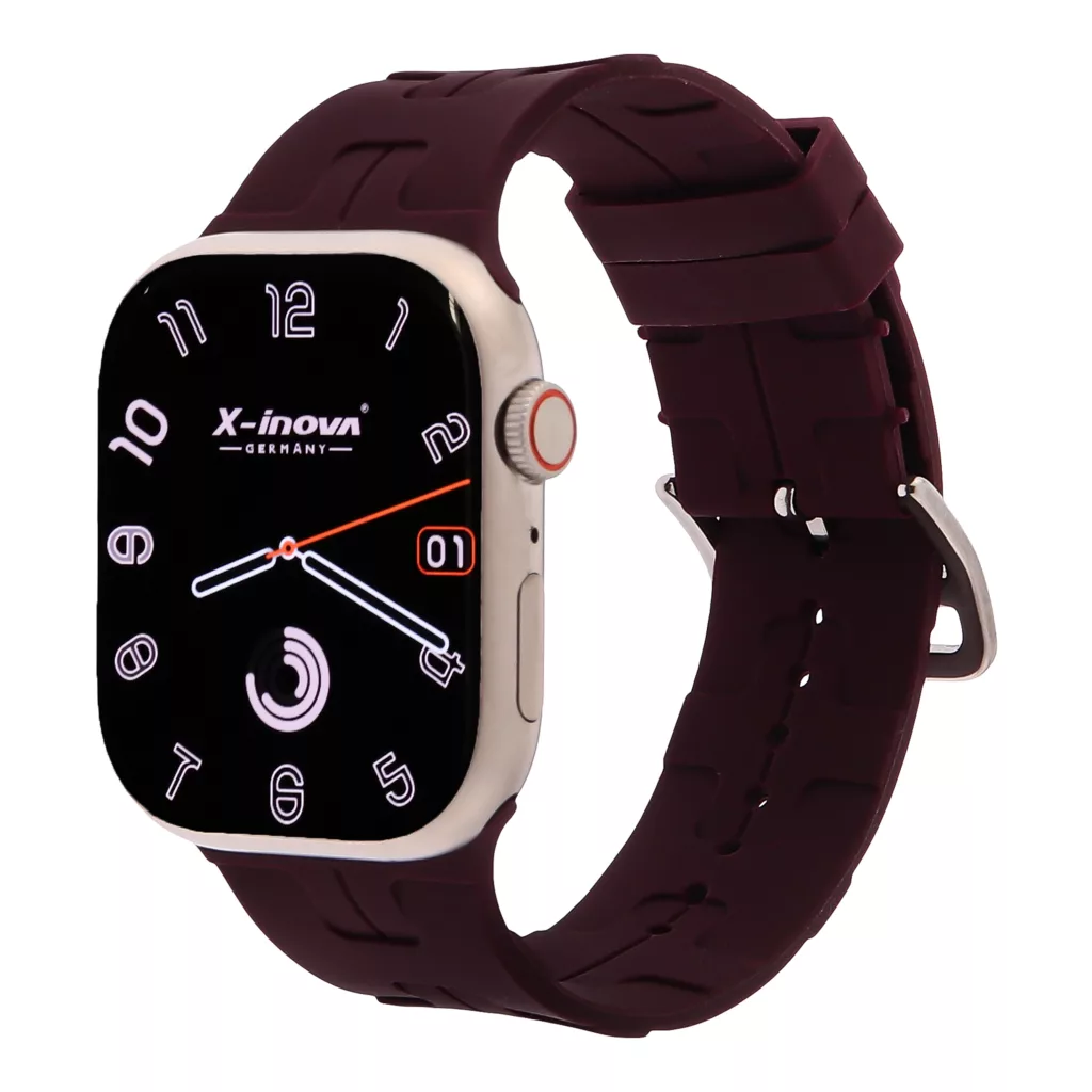 ساعت هوشمند ۴۴ میلی‌متری ایکس اینووا مدل HK98 Pro Plus بند سیلیکونی