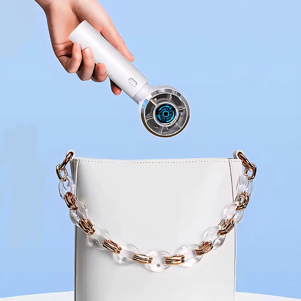 پنکه شارژی مدل WLSC_01  ظرفیت 1000 میلی‌ آمپر ساعت