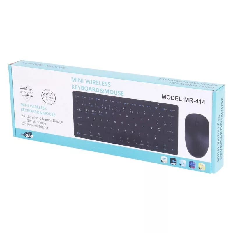 ماوس و کیبورد مدل Mini MR-414