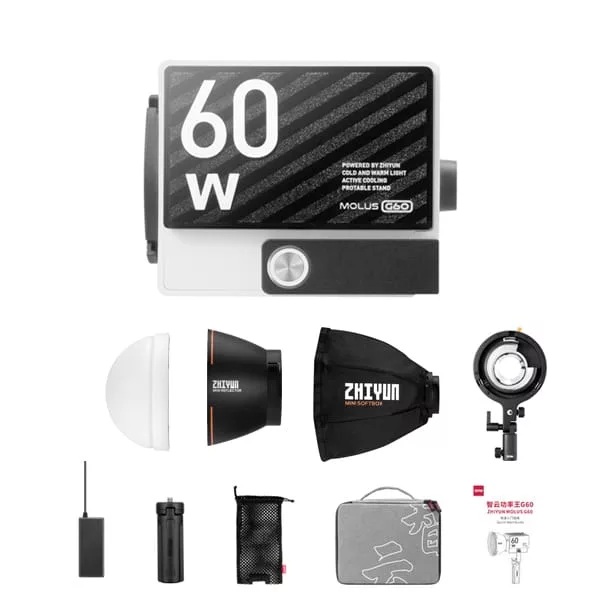 نور ثابت ال ای دی ژیون مدل MOLUS G60 Combo