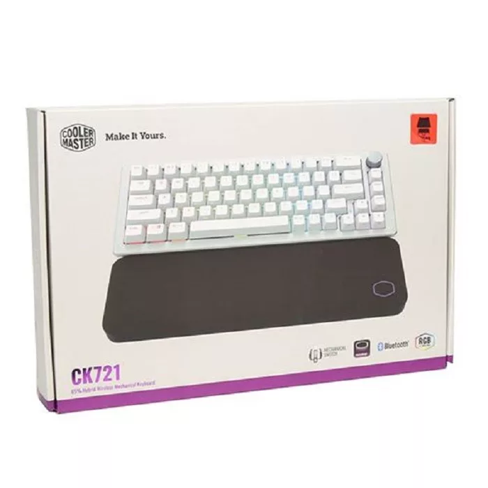 کیبورد مخصوص بازی کولر مستر مدل CK721 Blue Switch