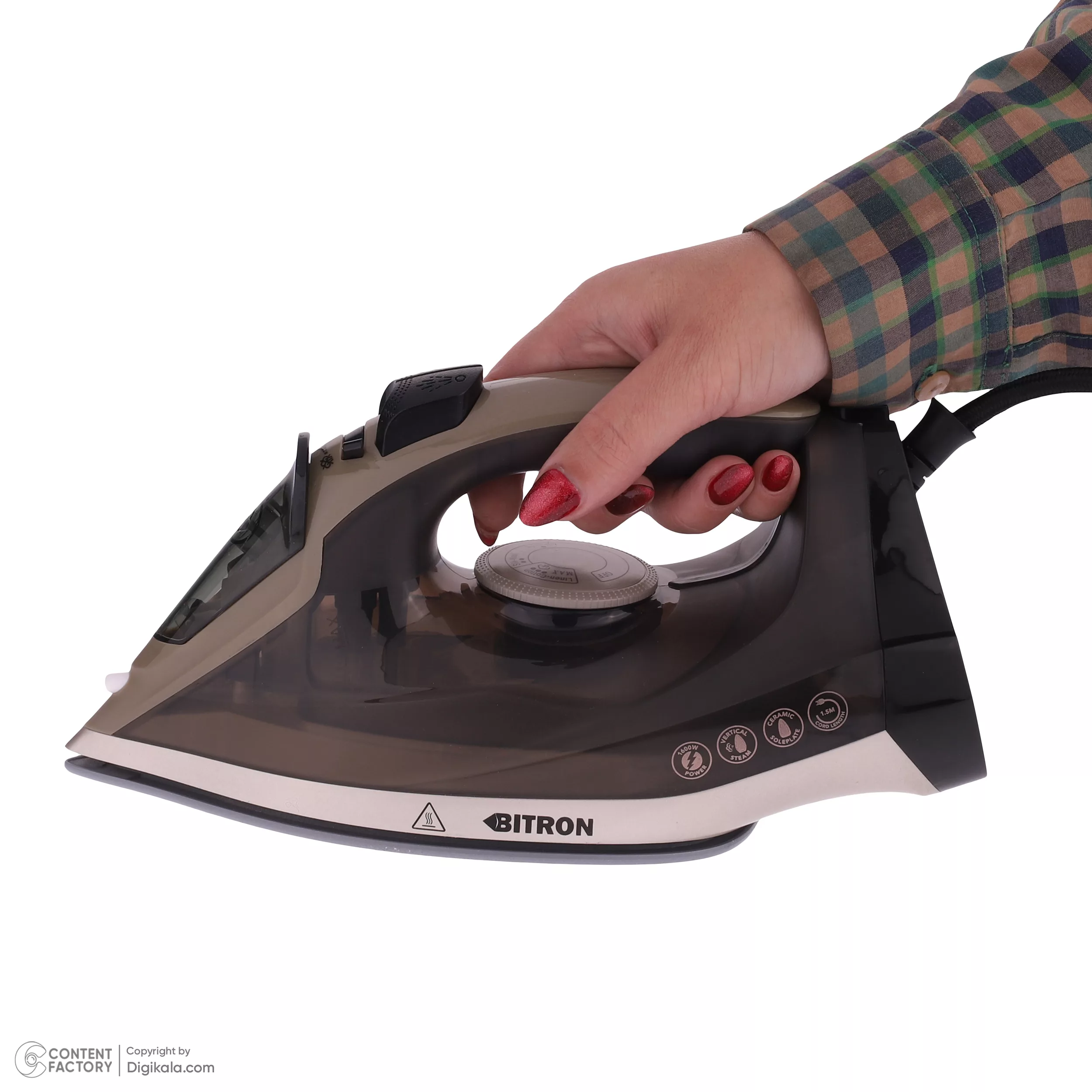 اتو بخار 1600وات بیترون مدل BPV-E50