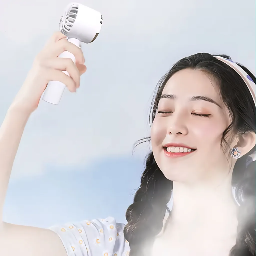 پنکه شارژی مدل WLSC_01  ظرفیت 1000 میلی‌ آمپر ساعت