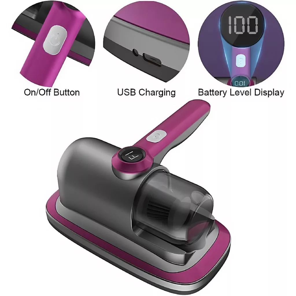 جارو شارژی دستی مدل SAMjp UV&Vibrating C01