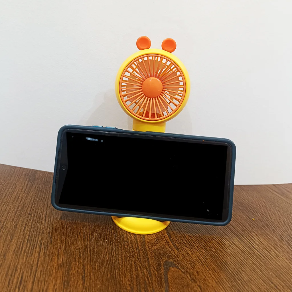 پنکه شارژی مدل خرسی