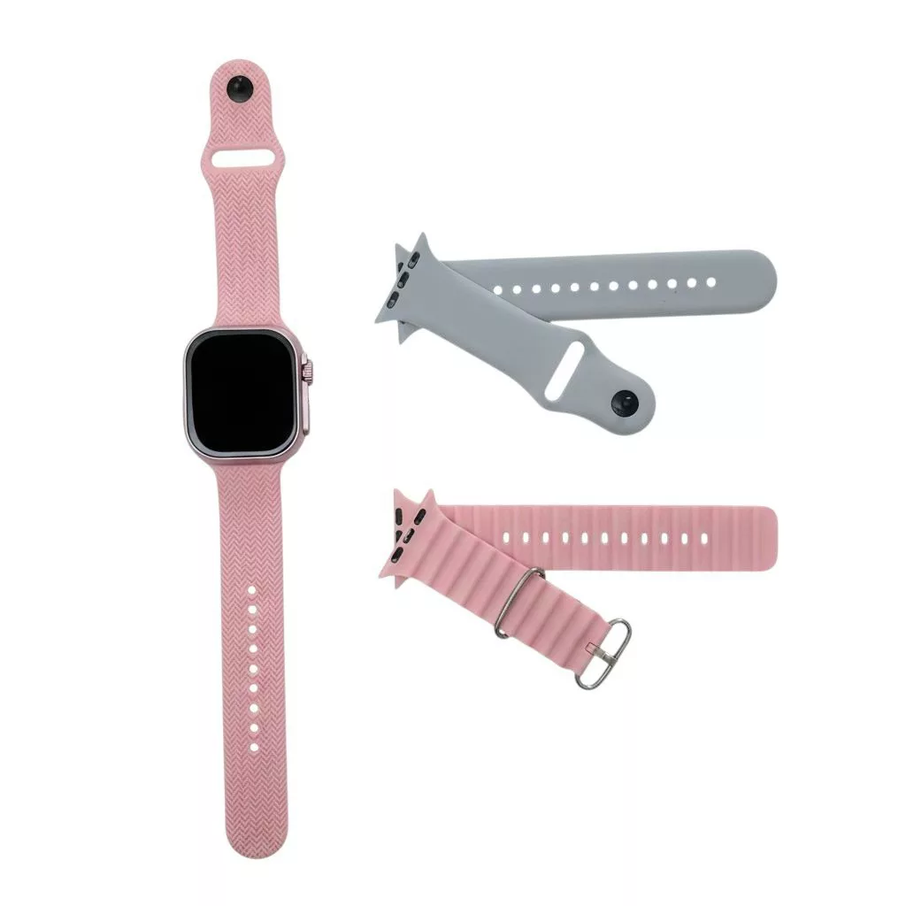 ساعت هوشمند 41 میلی متری ککیو ویر مدل ULTRA 3 mini با بند سیلیکونی