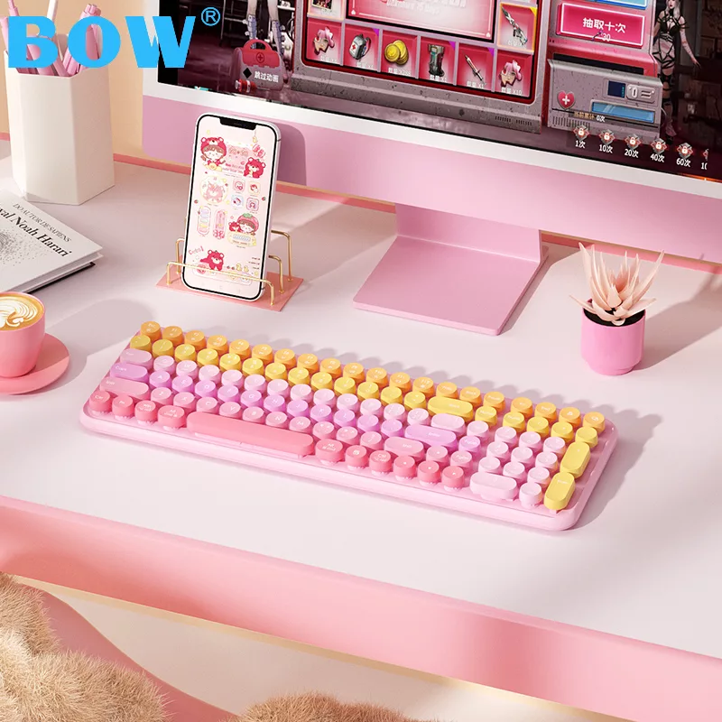 کیبورد بی سیم بی او دبلیو مدل K600L