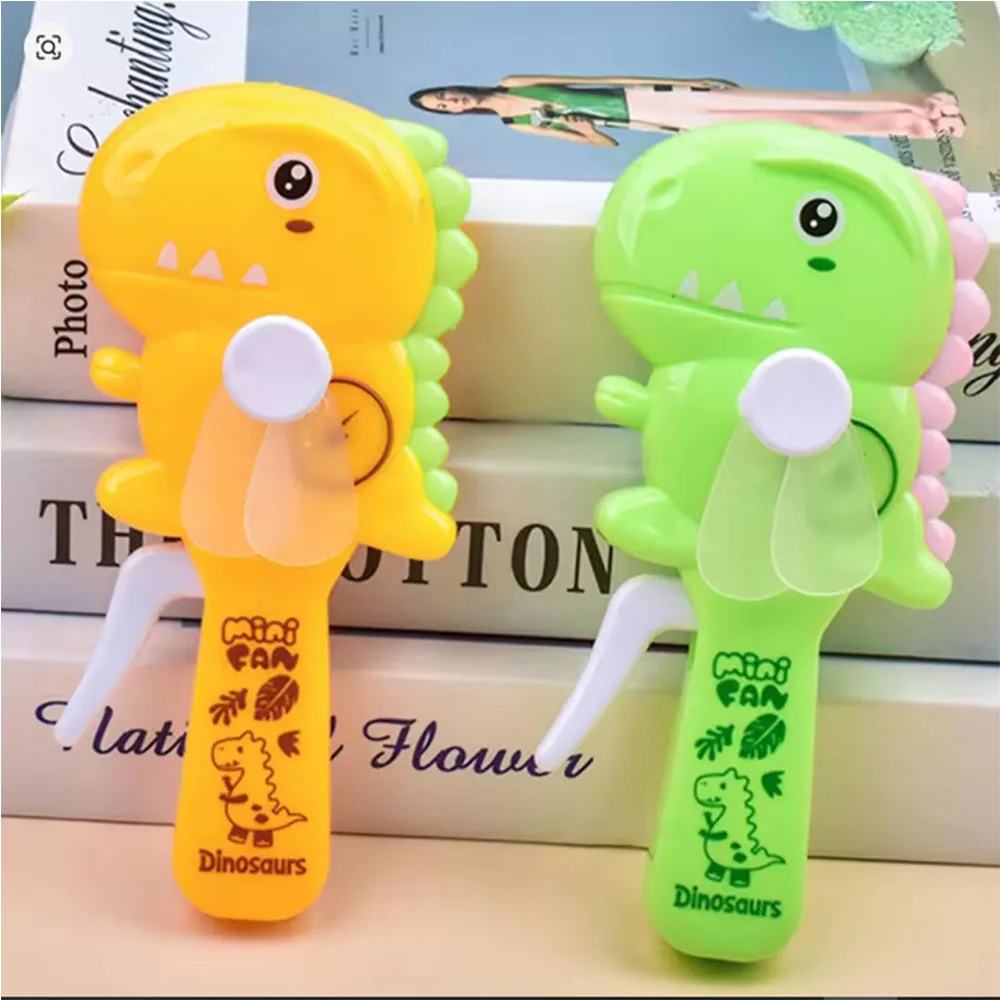 پنکه دستی مدل فشاری طرح دایناسور