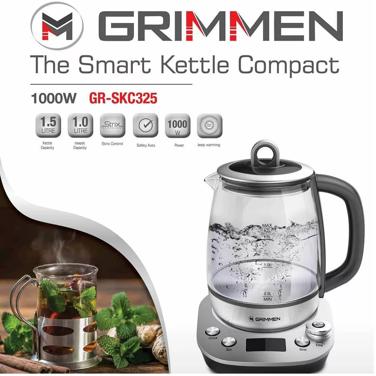 چای ساز گریمن مدل GR-SKC325