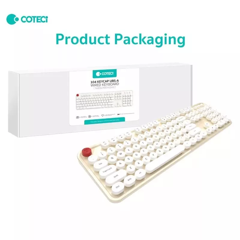 کیبورد سیمی کوتتسی مدل 84018