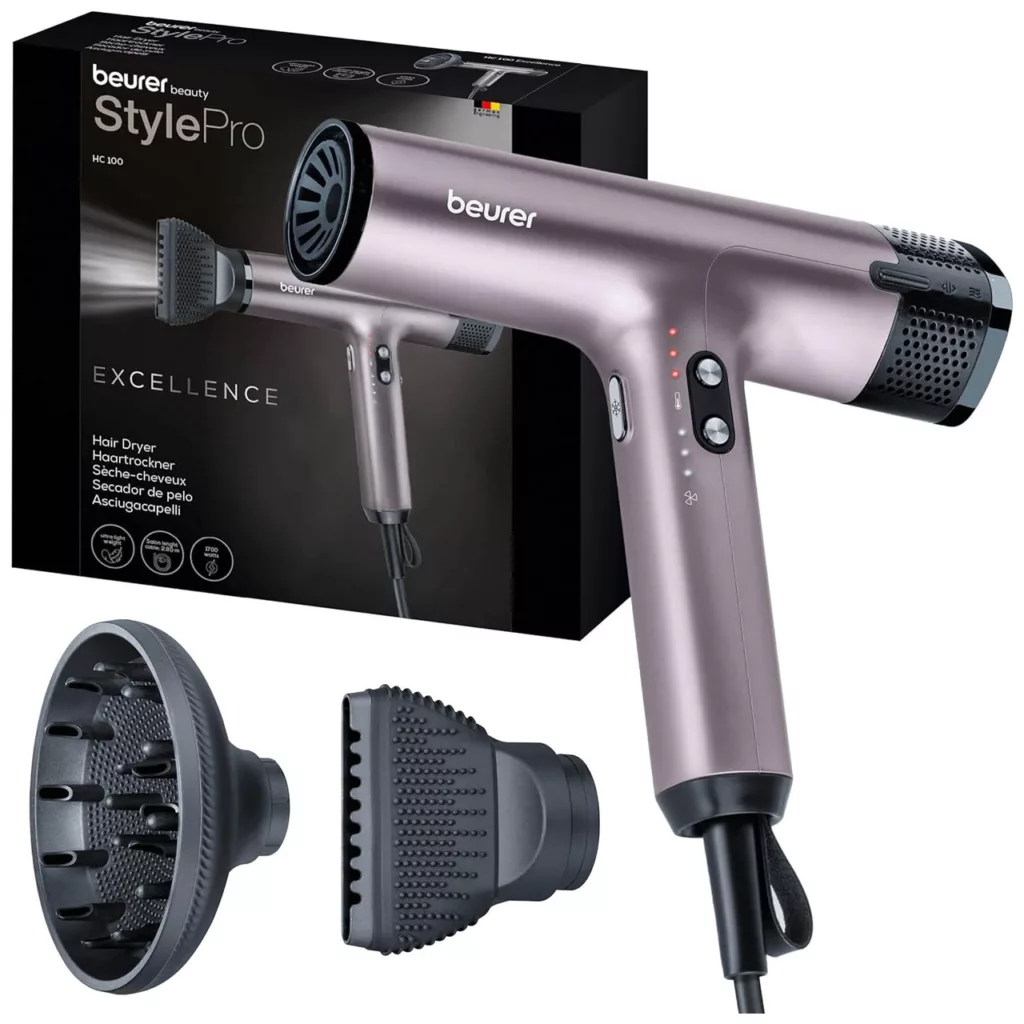 سشوار حرفه‌ای 1700 وات بیورر مدل HC 100