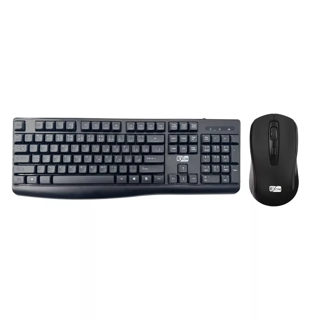ماوس و کیبورد بی سیم اکسون مدل EX06