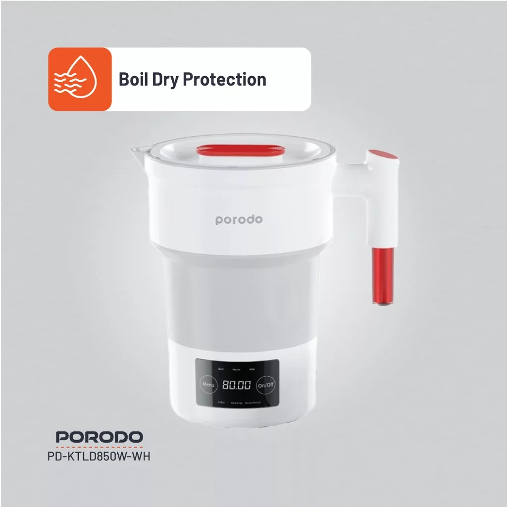 کتری برقی پرودو مدل PD-KTLD850W-WH گنجایش 0.6 لیتر