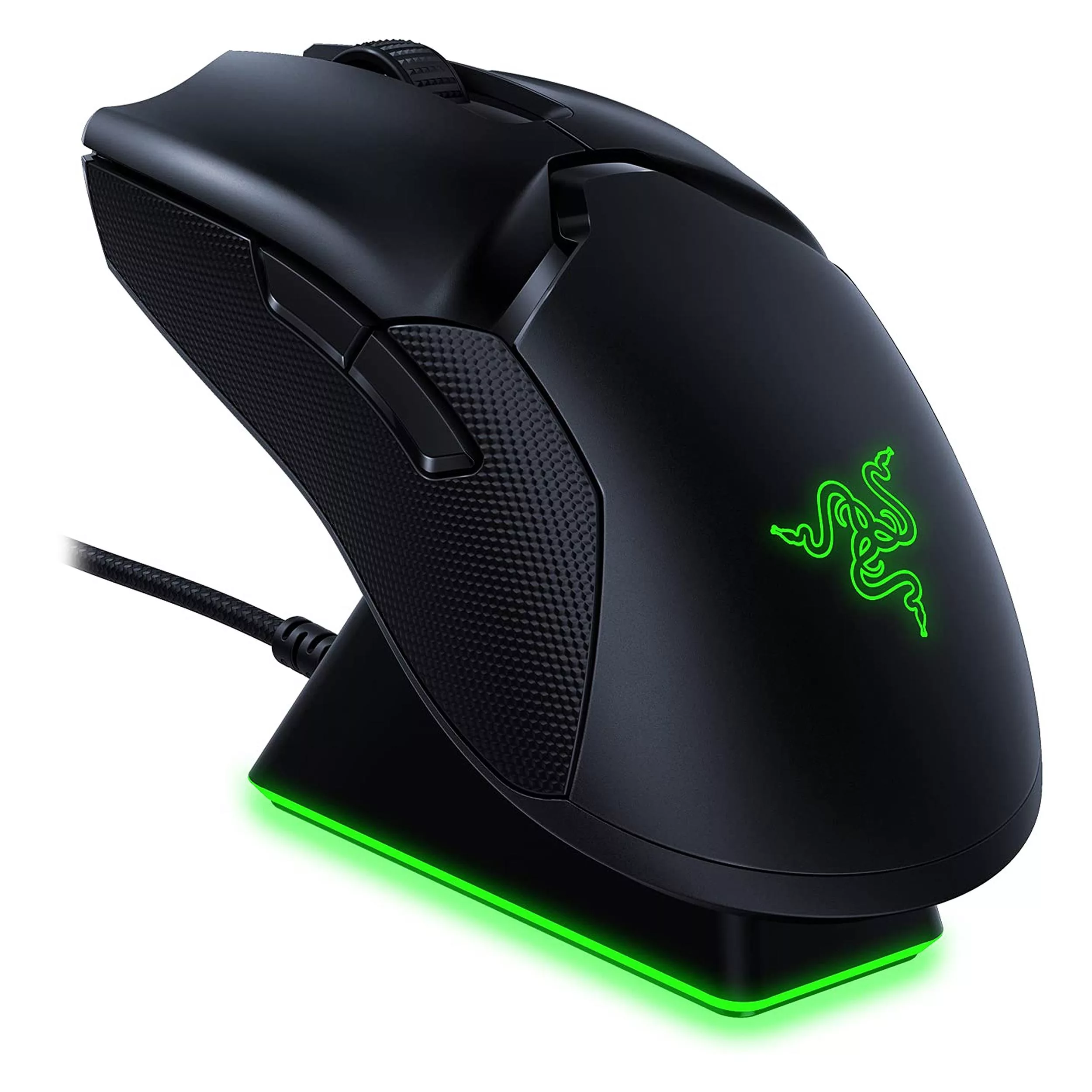 ماوس بی سیم مخصوص بازی ریزر مدل Viper Ultimate به همراه پایه شارژر