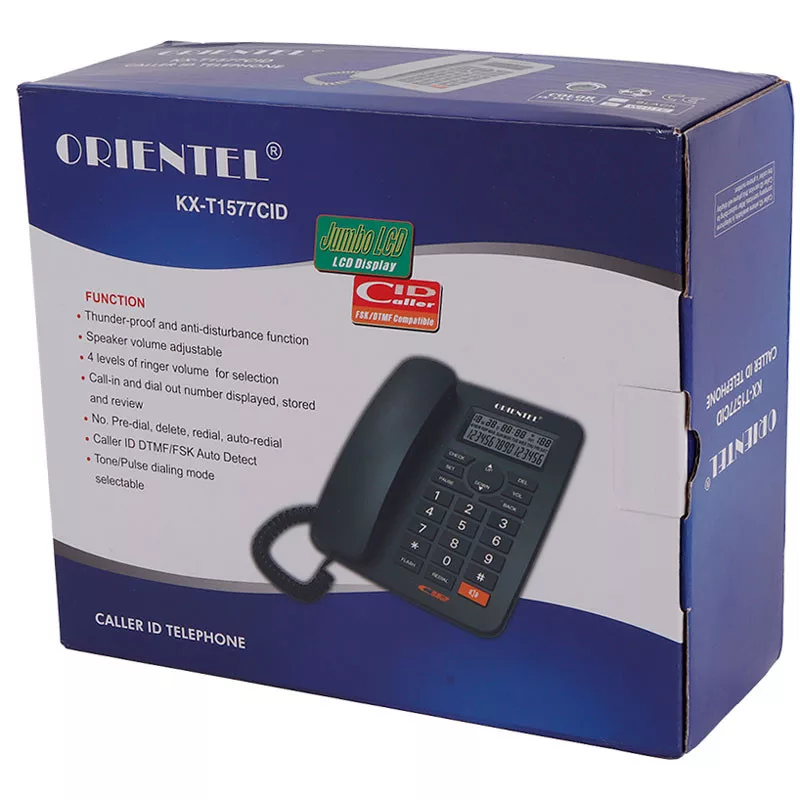 تلفن رومیزی اورینتل مدل KX-T1577CID