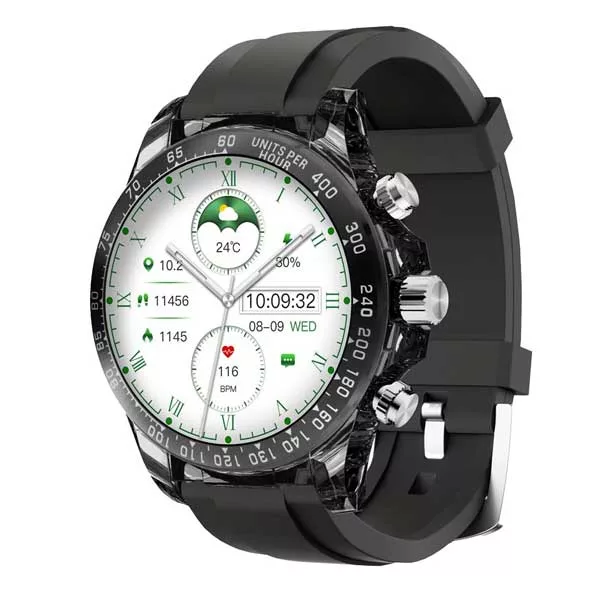 ساعت هوشمند 1.43 اینچی پرودو مدل RAYTONA با بند فلزی و سیلیکونی