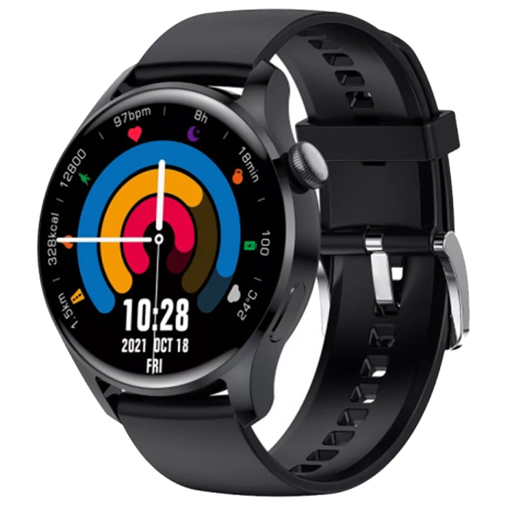 ساعت هوشمند 44 میلی متری مدل M103 با بند سلیکونی به همراه هندزفری بیسیم