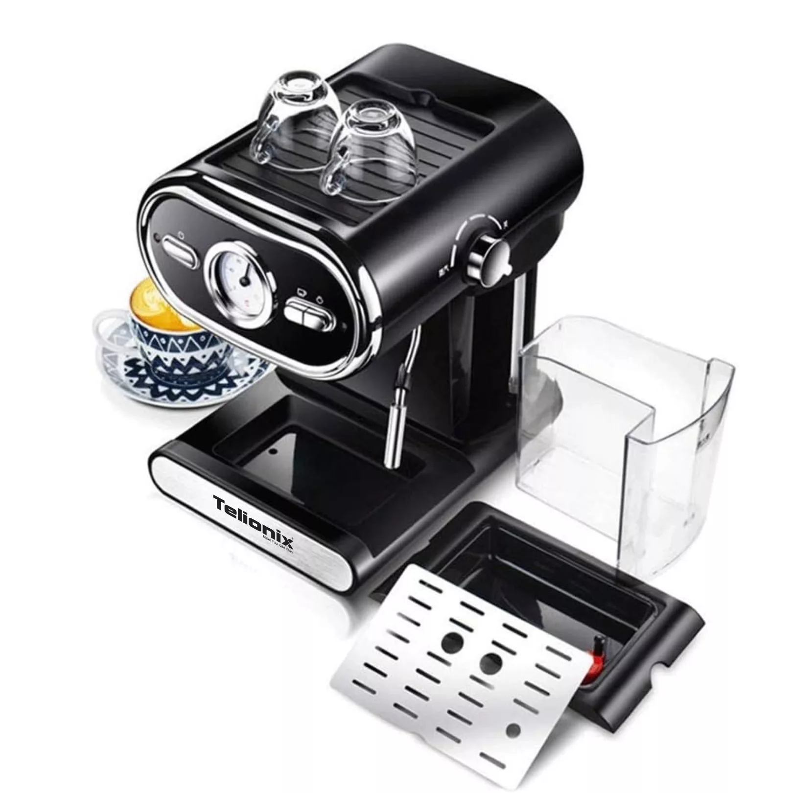 اسپرسو ساز 1000 میلی‌لیتر تلیونیکس مدل TEM-5115