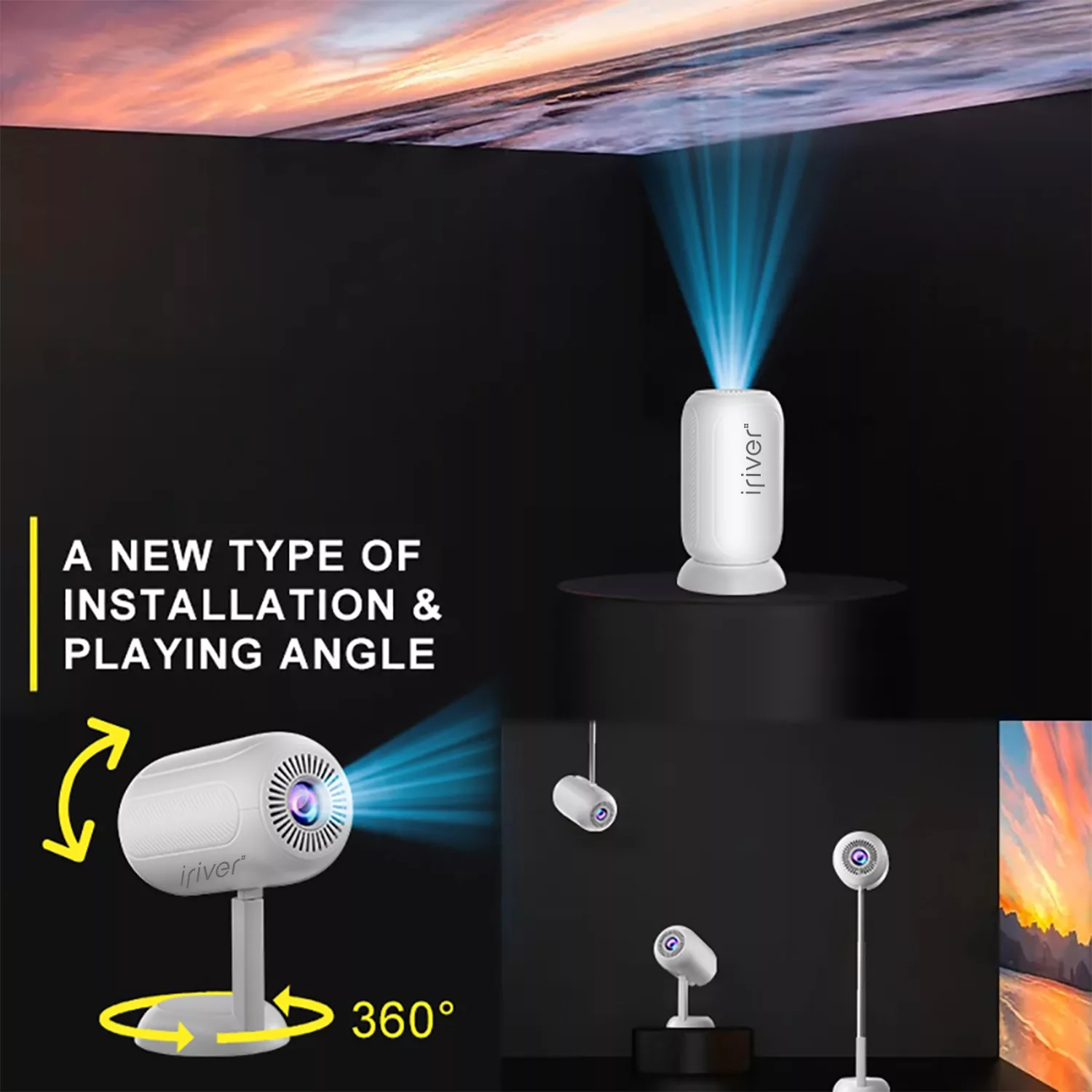 مینی ویدئو پروژکتور آیریور مدل Private Cinema