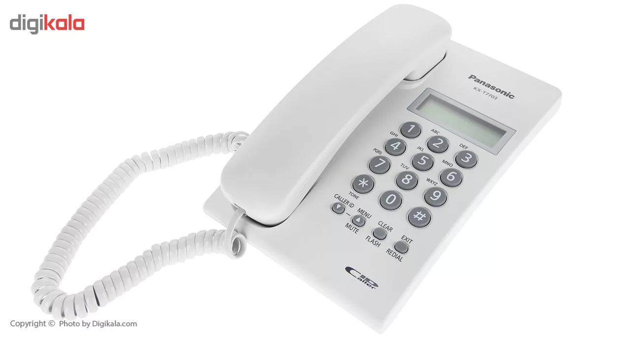 تلفن با سیم پاناسونیک مدل KX-T7703X