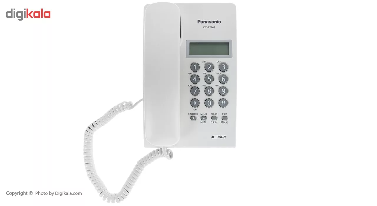 تلفن با سیم پاناسونیک مدل KX-T7703X