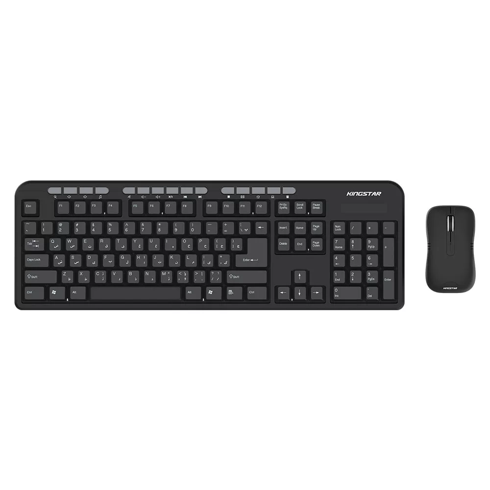 کیبورد و ماوس بی سیم کینگ استار مدل KBM265W