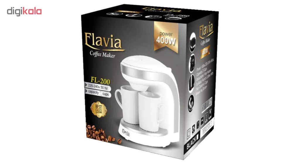 قهوهساز فلاویا مدل FL-200W