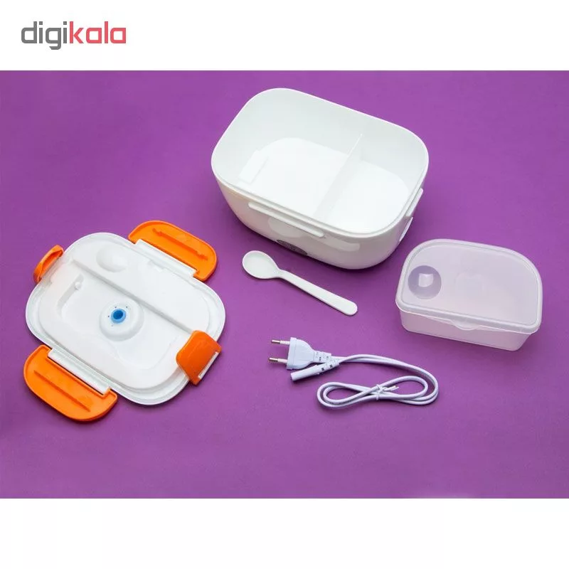 ظرف غذا برقی لانچ باکس مدل GYT-S19 رنگ قرمز