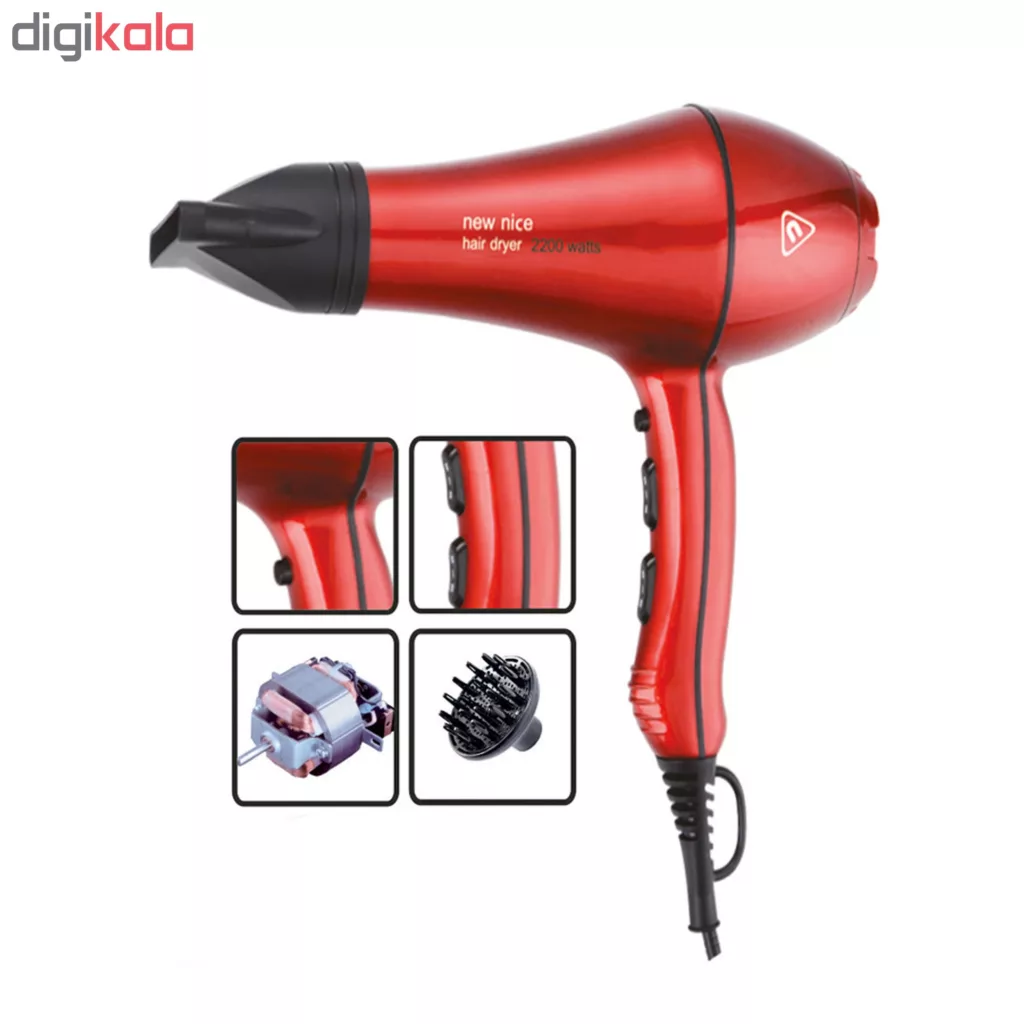 سشوار حرفه ای نیو نایس مدل NW-1023