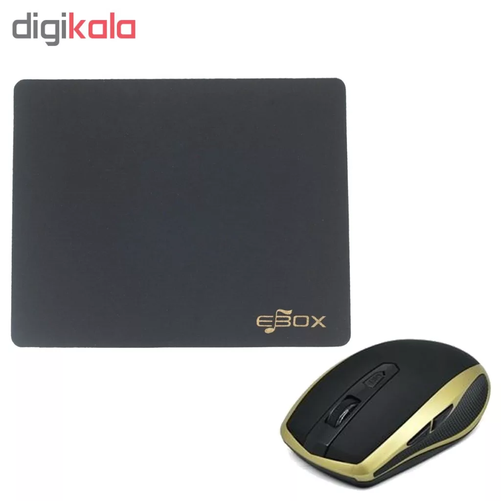 ماوس بی سیم تسکو مدل TM 667W به همراه ماوس پد