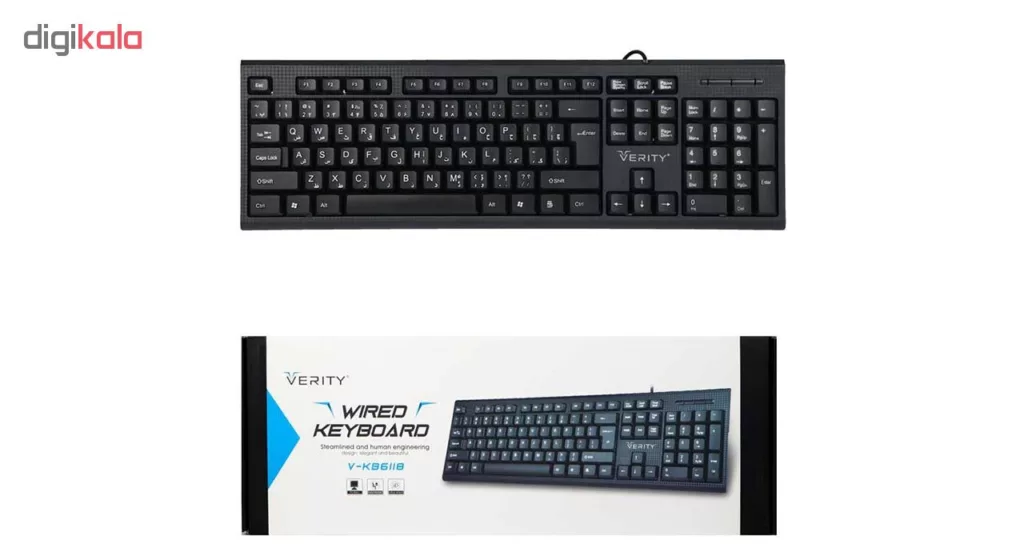 کیبورد وریتی مدل V-KB6118