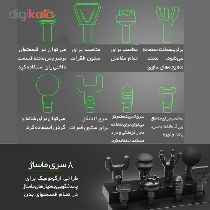 ماساژور برقی سایکل تیری مدل MG 02