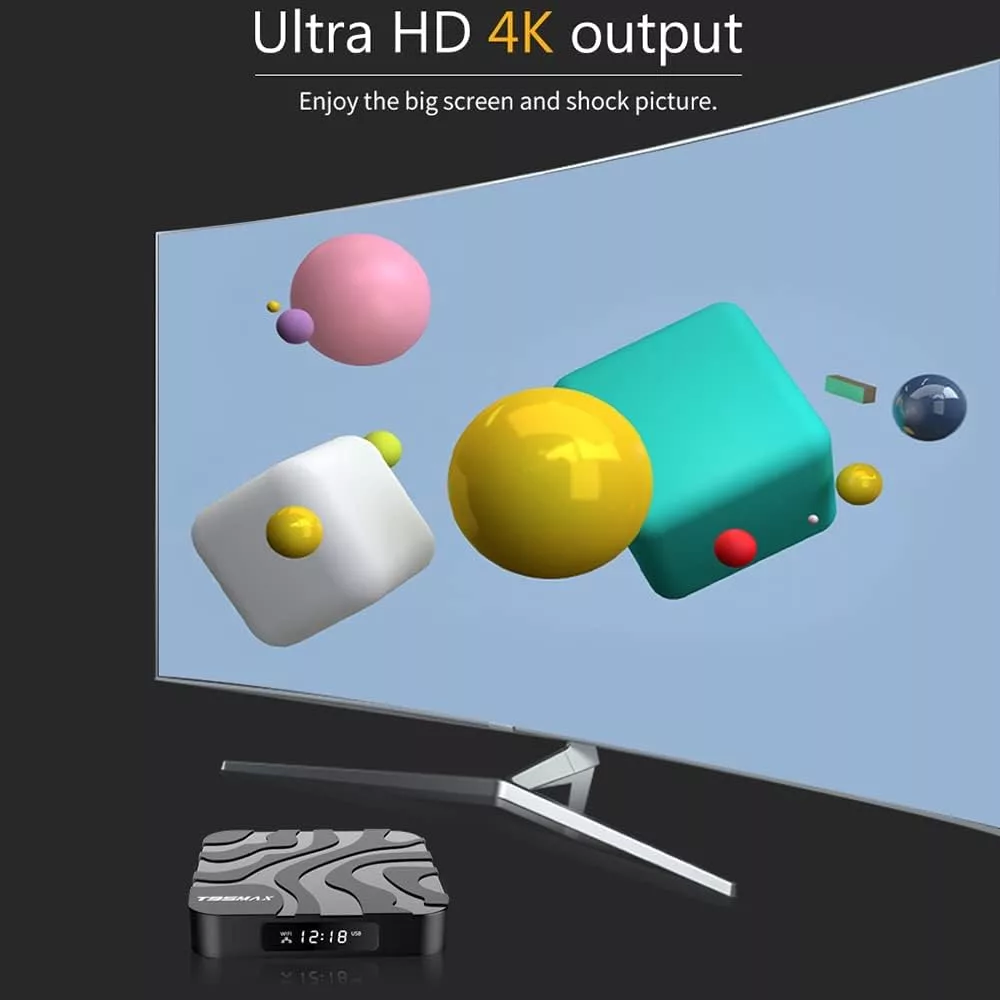 اندروید باکس مدل T95MAX 32/4GB به همراه کیبورد بیسیم