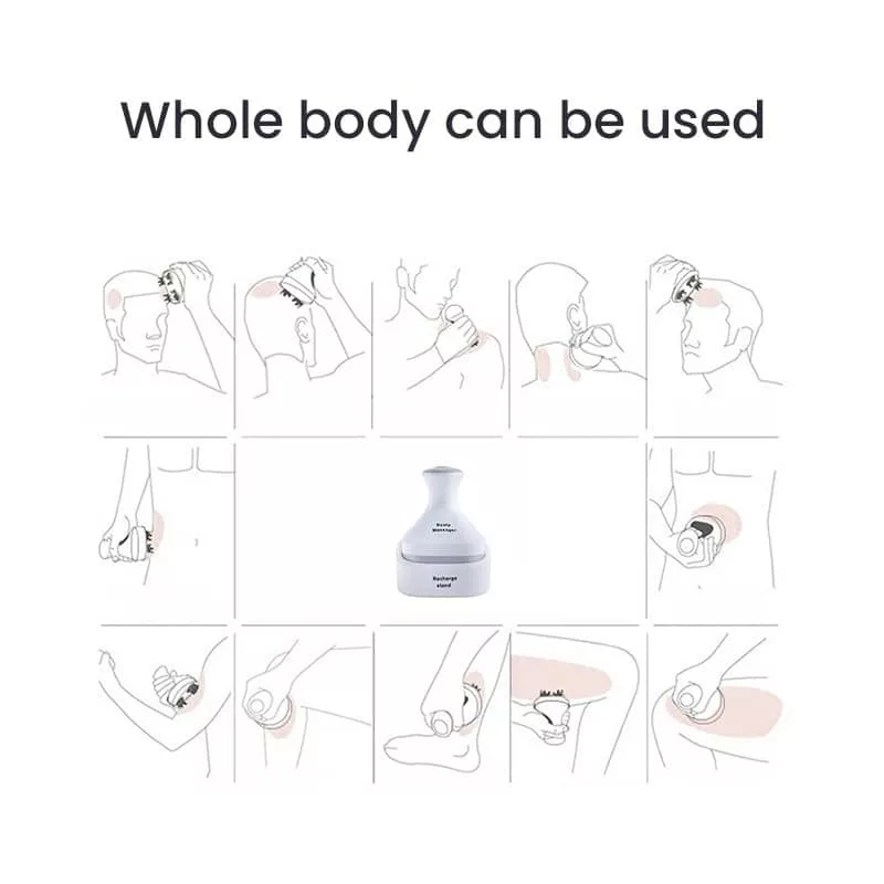 ماساژور برقی سر اسکالپ مدل 368-AH