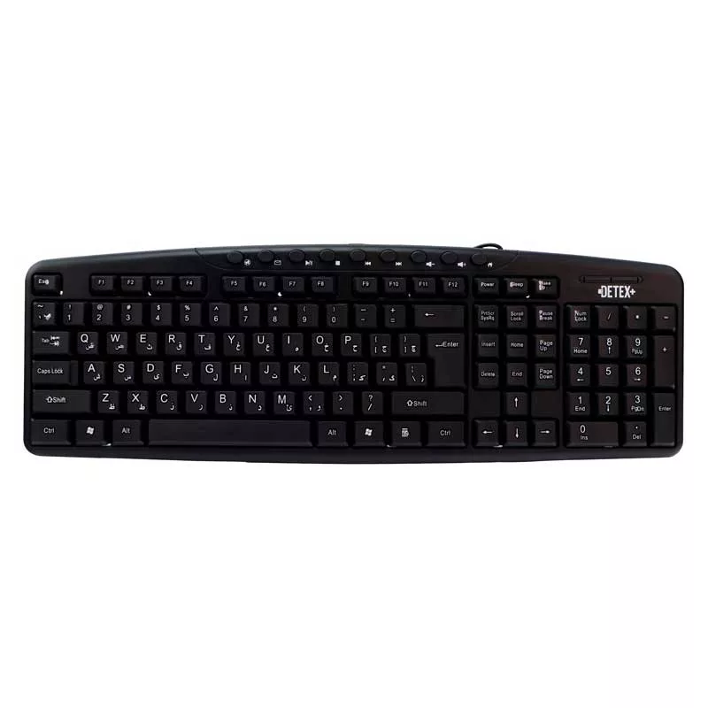 کیبورد دتکس پلاس مدل D-310، سوئیچ ممبران، Full-size