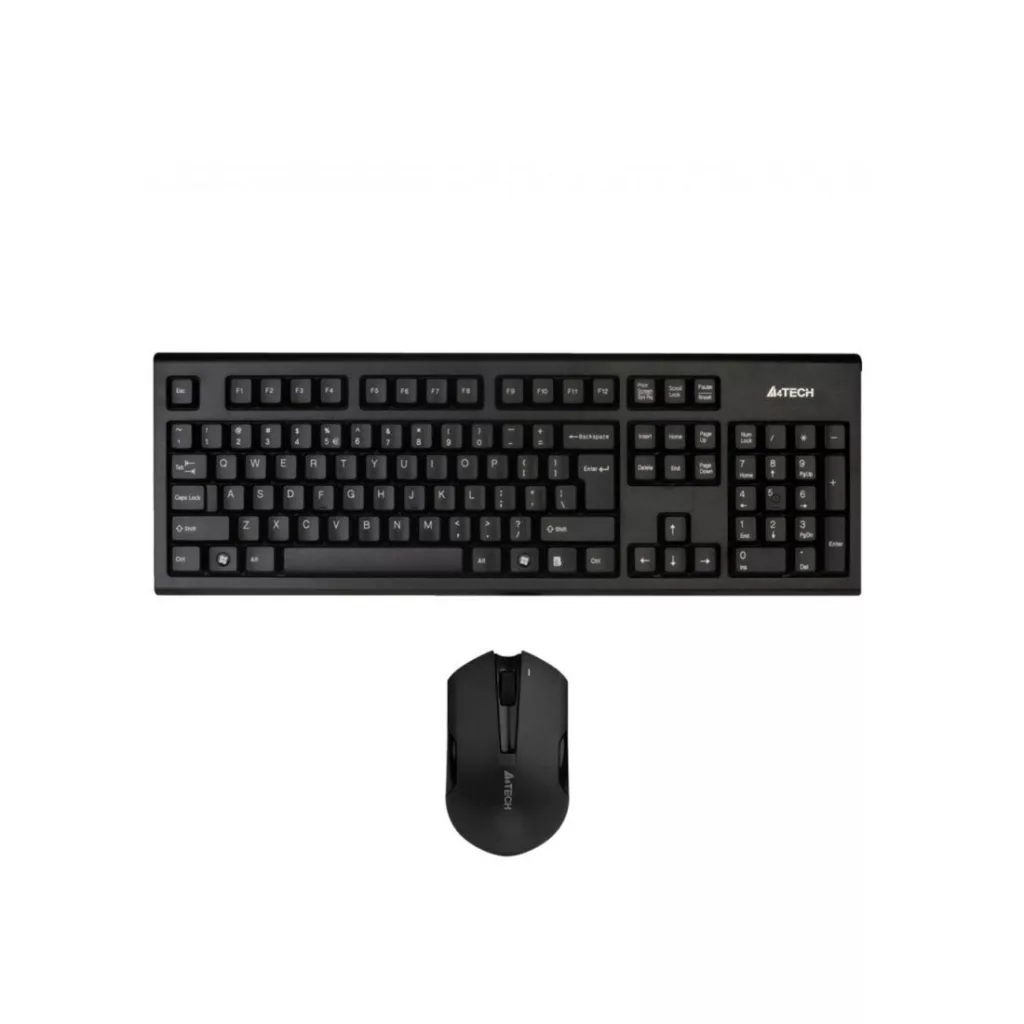 کیبورد و ماوس ای فورتک مدل Zero Delay 3000n