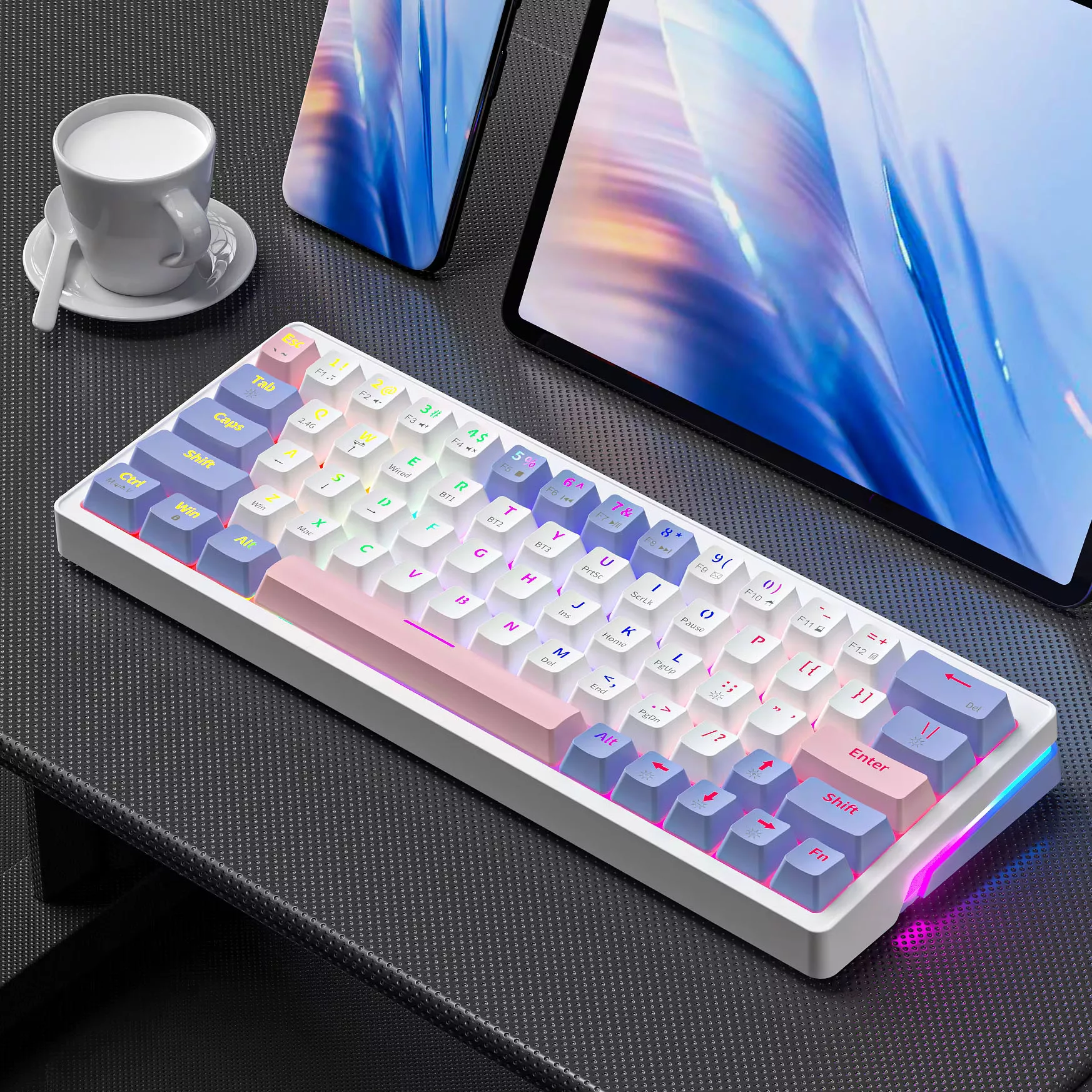 کیبورد مخصوص بازی زیفرند مدل ZA63