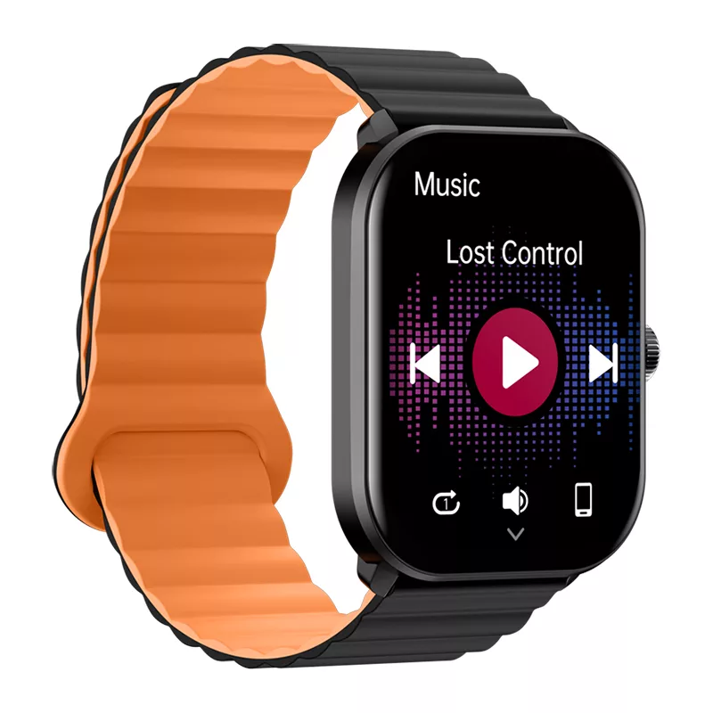 ساعت هوشمند 44 میلی متری گلوریمی مدل APY BASS GS1 PRO با بند سیلیکونی